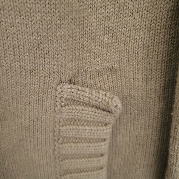 MICHAEL Michael Kors Camel Knit Button Cardigan Size Small - Picture 5 of 7